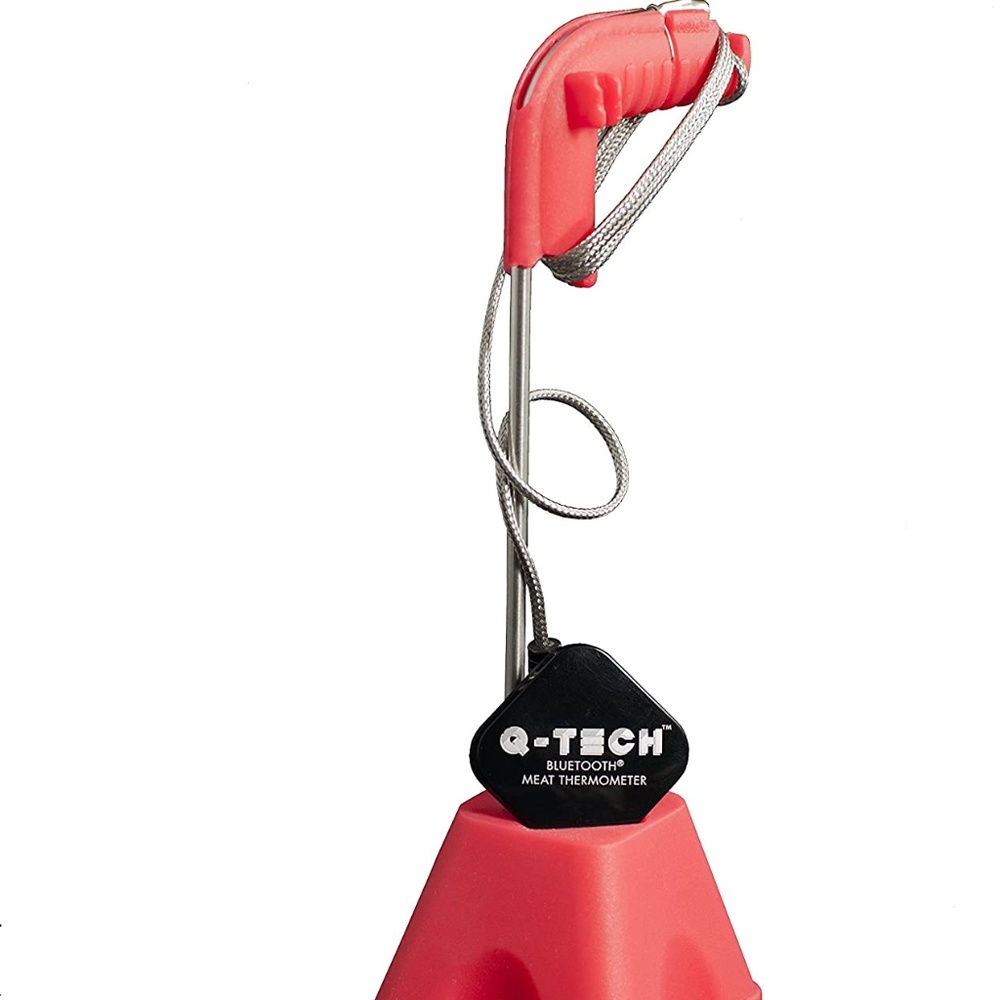 Charcoal Companion Q-Tech Bluetooth Food Meat Thermometer